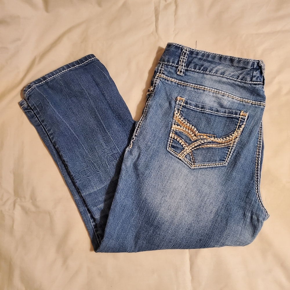 Jade jean straight capri size 15/16